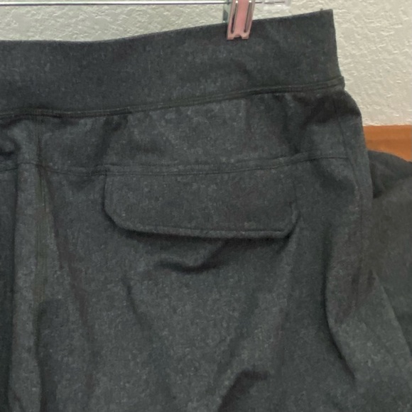 LULULEMON Athletica Heathered Black Kung Fu Men’s Pants Size XL Tall - Picture 9 of 16